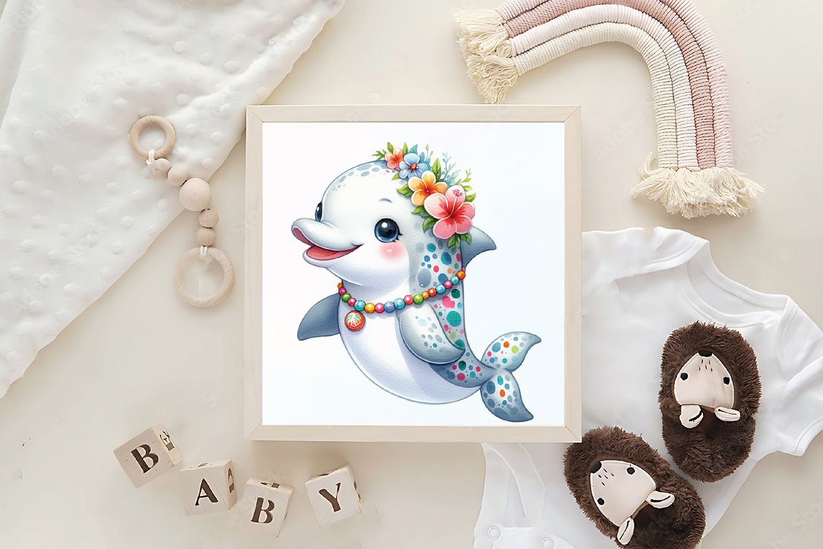 Crayon Farm Animals Cute Clipart, an Illustration by CraftArtStudio (Photo 6 of 6)
