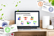 Medical Covid19 Infographic Template, a Presentation Template by Digitcase x Wealthwells (Thumbnail 3 of 6)
