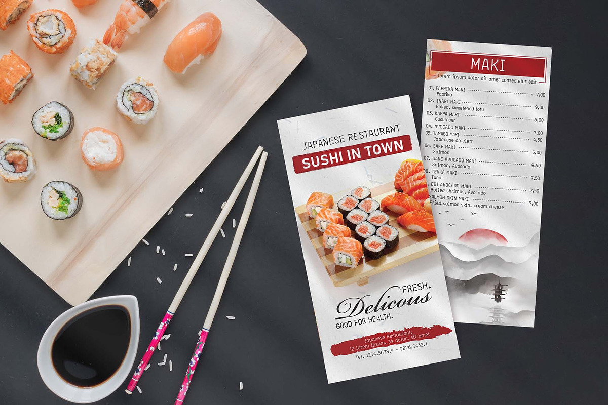 EDITABLE PRICE LIST / MENU TEMPLATE, a Templates & Theme by Rin.Freelancer (Photo 1 of 4)