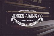 19th Century Vintage Logos, a Branding & Logo Template by Victor Barac (Thumbnail 15 of 15)
