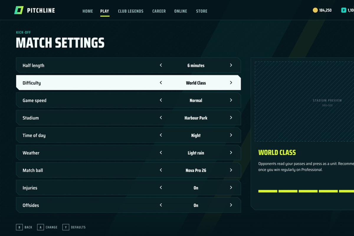 Football Game UI Kit, 100 Screens, an UI Kit Template by pawellpi (Photo 26 of 117)