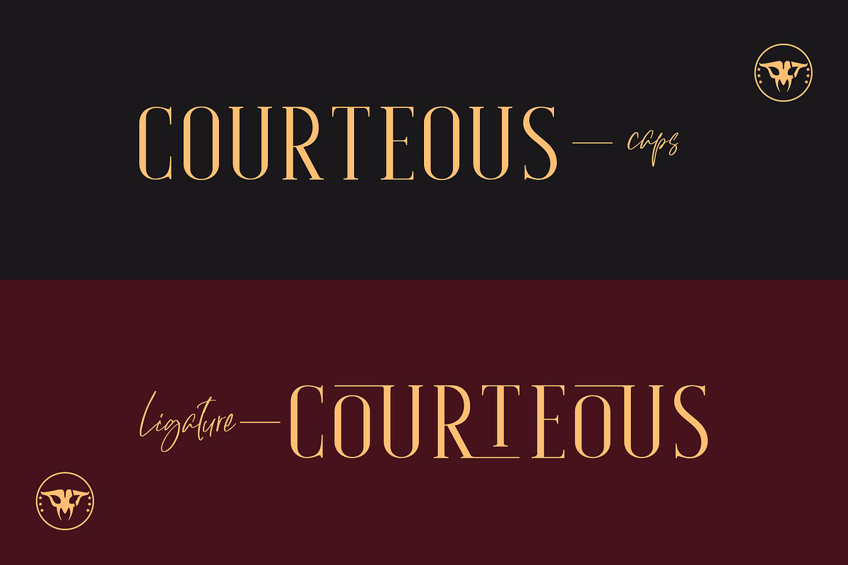 Courteous // Elegant Serif preview 3