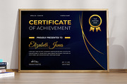 Modern Certificate Layout, a Stationery Template by MightyDesign (Thumbnail 1 of 6)
