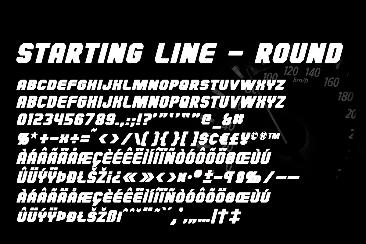 Speedster Font, a Sans Serif Font by Horlleys (Photo 9 of 13)