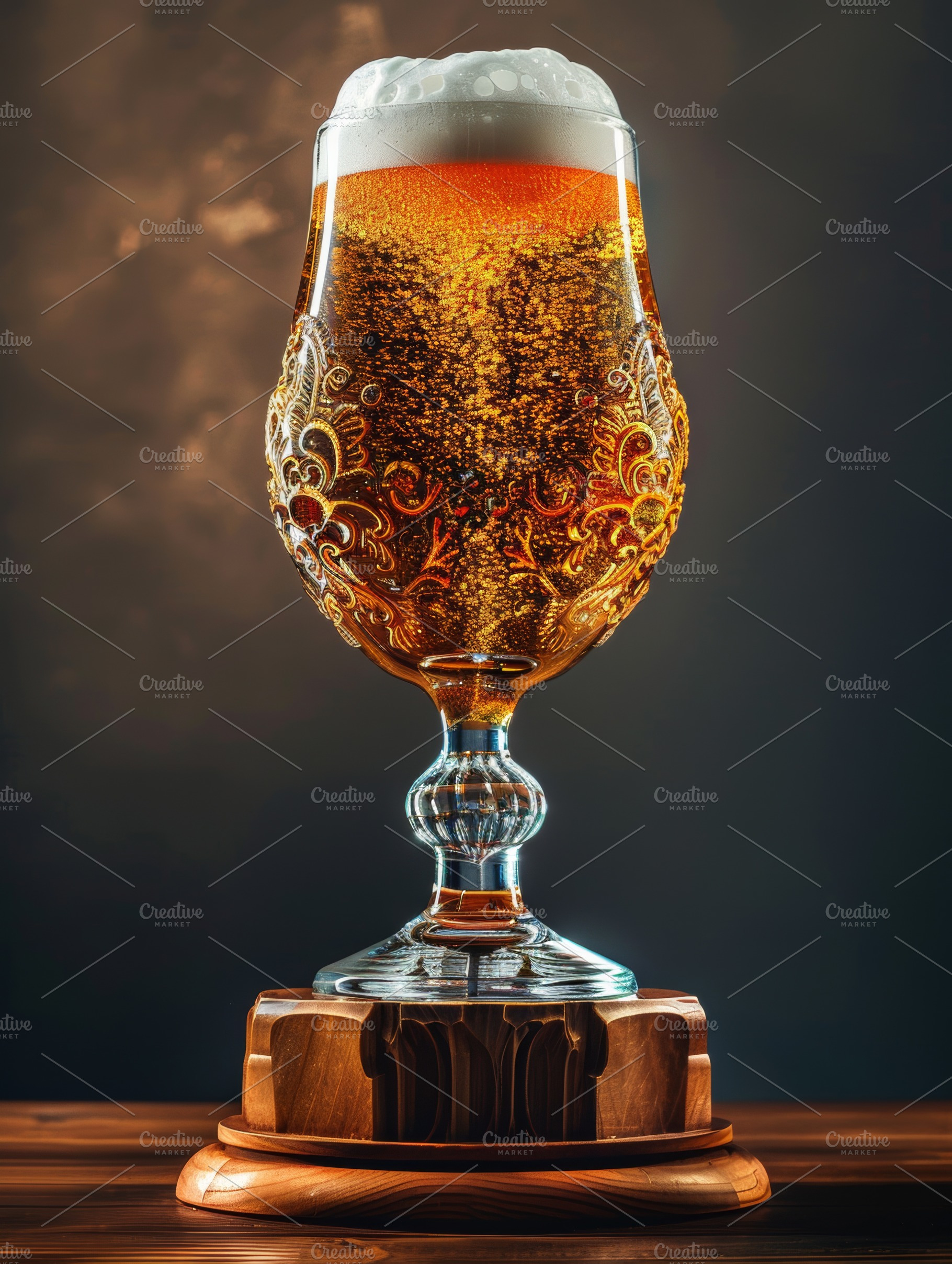 Beer Trophy. Winner's cup, a Food & Drink Photo by Handmadefont
