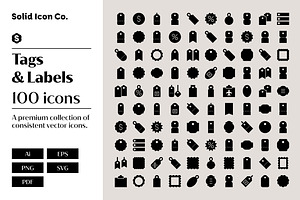 Tags and Labels Icons
