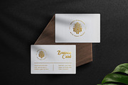 White Paper Business Card Mockup, an Advertising Mockup by Artlogs (Thumbnail 1 of 3)