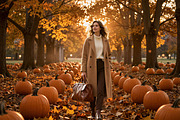 30 Autumn Bokeh Digital Backdrops, a Background Graphic by 3Motional (Thumbnail 18 of 18)
