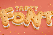Biscuit Crisp - Color Bitmap Font, a Sans Serif Font by Gleb Guralnyk (Thumbnail 2 of 4)