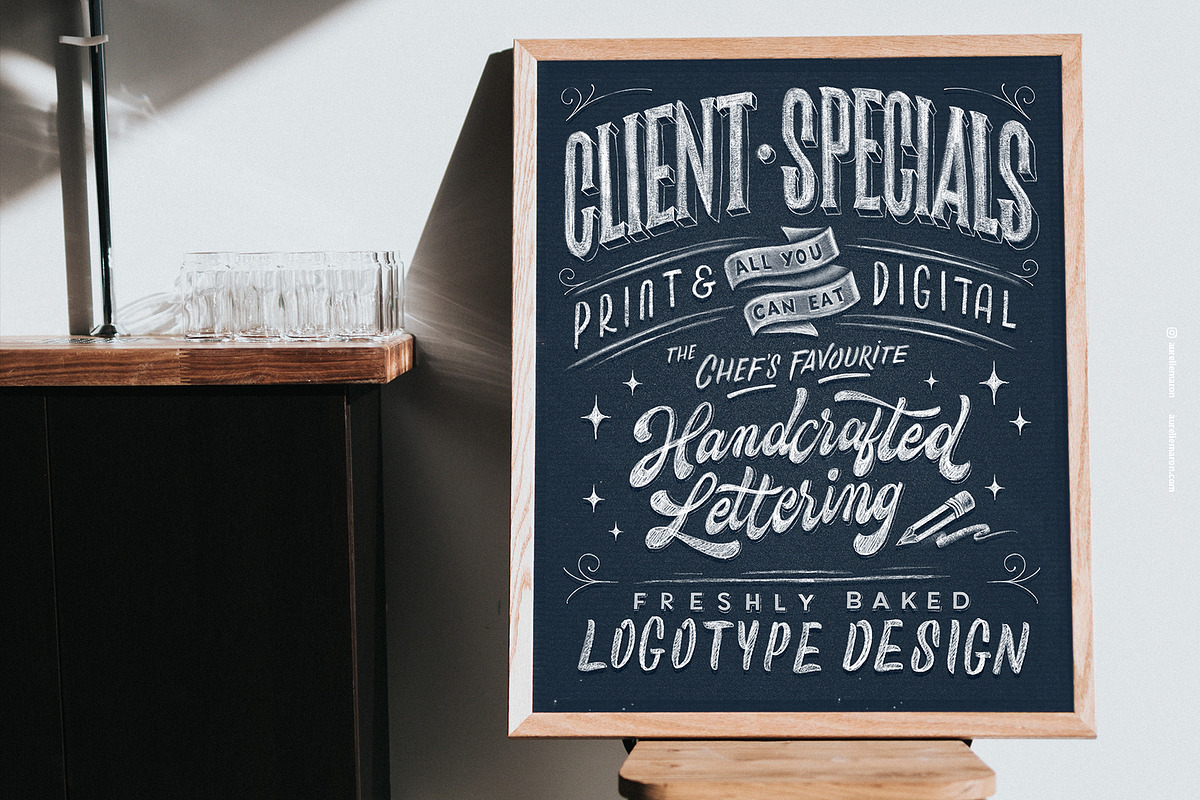 Chalk Lettering Toolkit – Procreate, a Brush Add-On by Aurelie Maron (Photo 7 of 8)