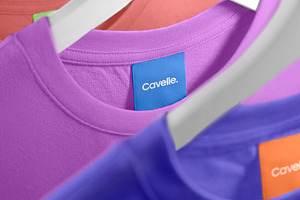 Logo Mockup Label T-Shirts