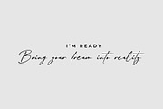 Bethany Avanue Modern Business Font, a Script Font by RantautypeStudio (Thumbnail 5 of 15)