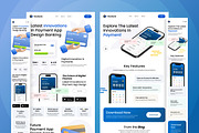 NeoBank – Clean Finance Landing Page, a Landing Page Template by trabaskriya (Thumbnail 4 of 5)