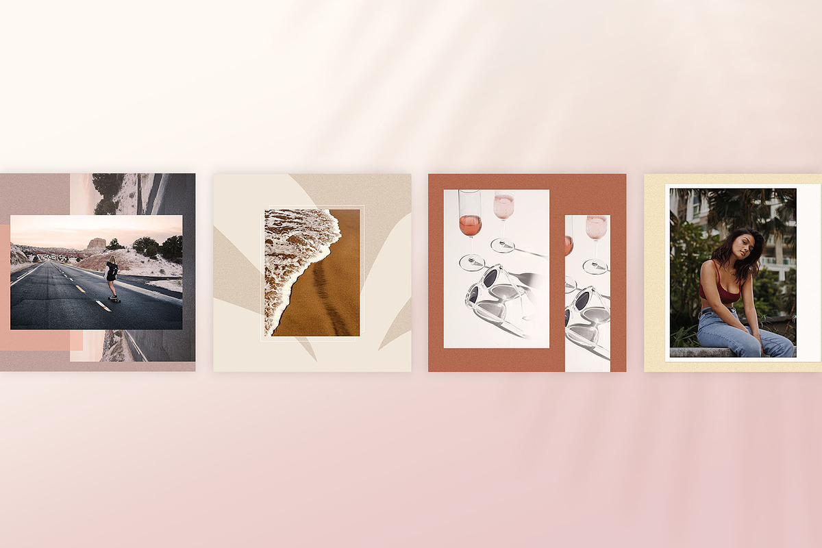 Chic Instagram Grid Post Templates, a Social Media Template by Karissa Macapagal (Photo 9 of 11)
