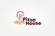 delicious pizza line art icon logo, a Branding & Logo Template by Blazybone (Thumbnail 2 of 2)