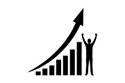 50 Business Growth Success Icons Bun, an Illustration by Designer_Momina (Thumbnail 19 of 51)