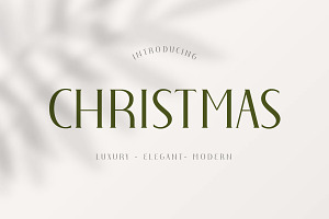 Christmas Elegant Font