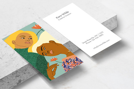 Two Souls One Body II Business Card