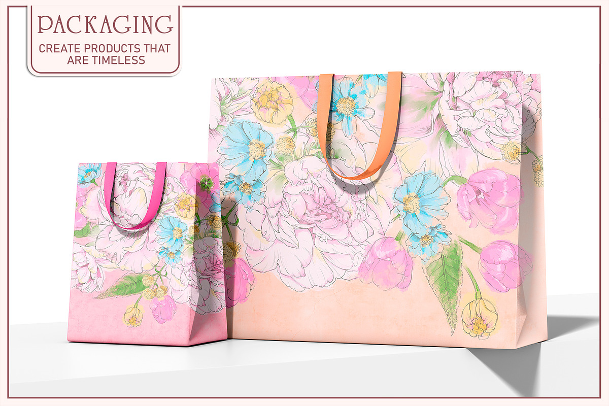 Fresco collection Soft Bloom, a Wallpaper Graphic by Natalia0307 (Photo 13 of 16)