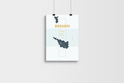 German States Maps | Poster, an Illustration by MaximGertsen (Thumbnail 7 of 10)