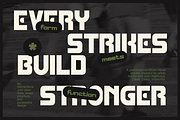 Kemar - Modern Sport Font, a Sans Serif Font by Pandeka Studio (Thumbnail 7 of 9)