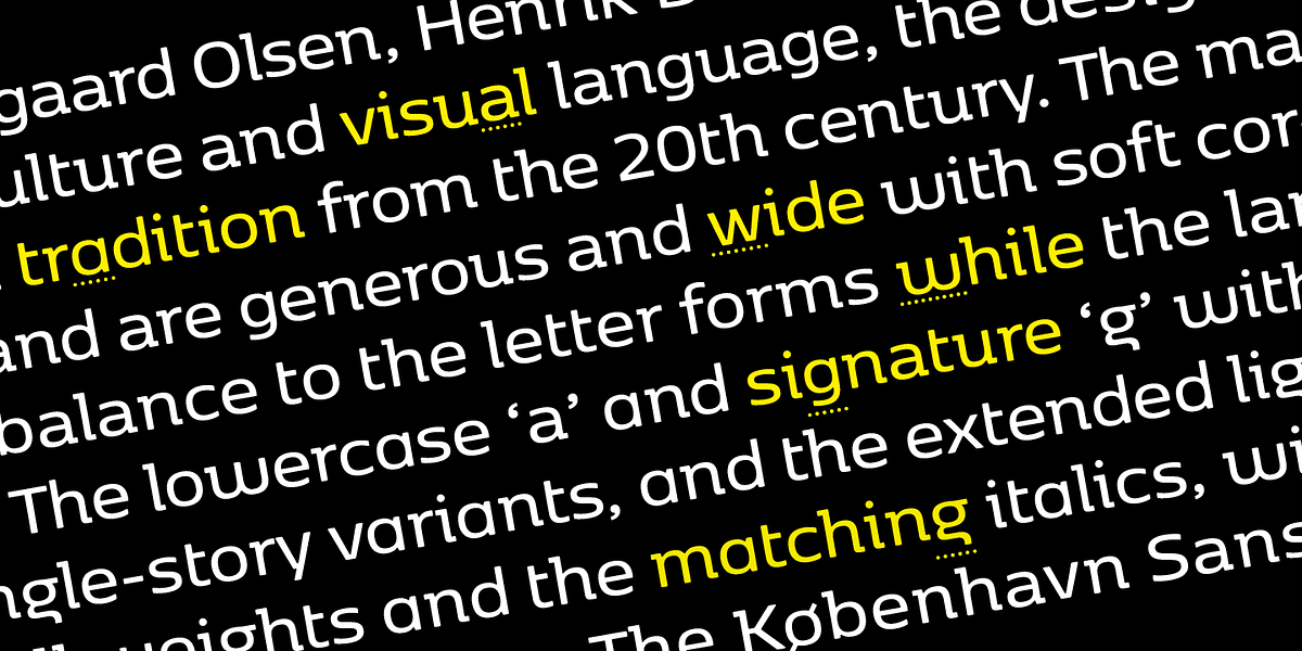 FP København, a Sans Serif Font by Fontpartners (Photo 16 of 22)
