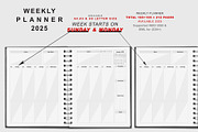 2025 Sunday & Monday Starts Planner, a Stationery Template by MNT-Creator (Thumbnail 3 of 10)