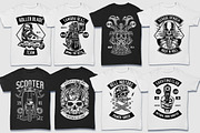 200 Vector Tshirt Designs ( B/W ), an Education Illustration by roach_graphic (Thumbnail 20 of 27)