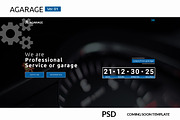Agarage coming soon version 01, a Templates & Theme by Kayytechin Shop (Thumbnail 1 of 3)