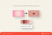 YouTube Branding Kit - Coquette Love, a Social Media Template by KloudCanvas (Thumbnail 5 of 7)