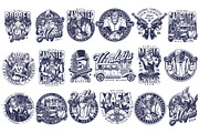 Mafia t-shirt designs, a Branding & Logo Template by DGIM studio (Thumbnail 7 of 9)