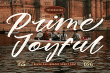 Prime Joyful Brush Calligraphy Font