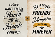 Brunson - Vintage Sans Serif, a Sans Serif Font by Burntilldead (Thumbnail 6 of 12)