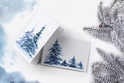 Snowy Forest Trees & Branches, an Object Graphic by Jeanna Draw (Thumbnail 5 of 11)