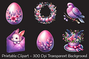 Pink & purple Easter sublimation, an Illustration by RobertsArt (Thumbnail 2 of 7)