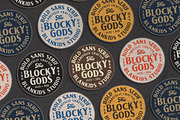 Blocky Gods Vintage Sans Serif Font, a Blackletter Font by Blankids Studio (Thumbnail 5 of 7)