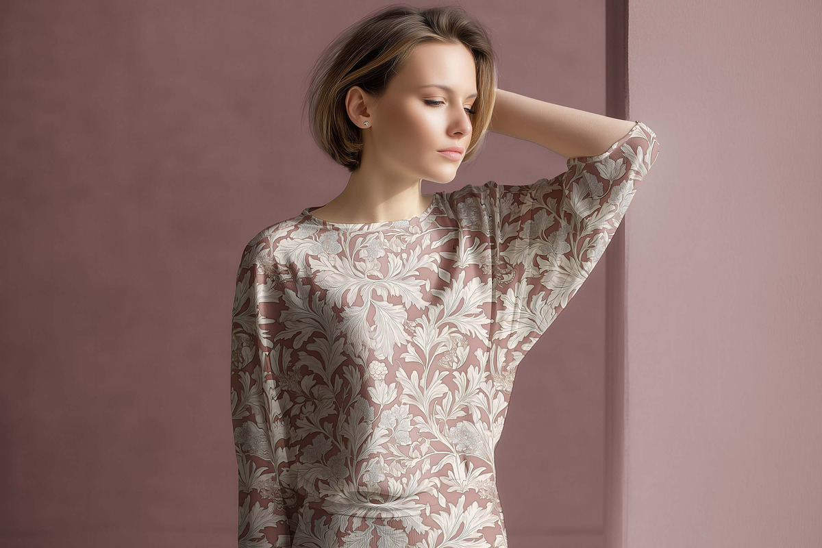 Long Sleeve Knitted Dress Mockup, a Shirt Mockup by 1001 mockups (Photo 6 of 7)