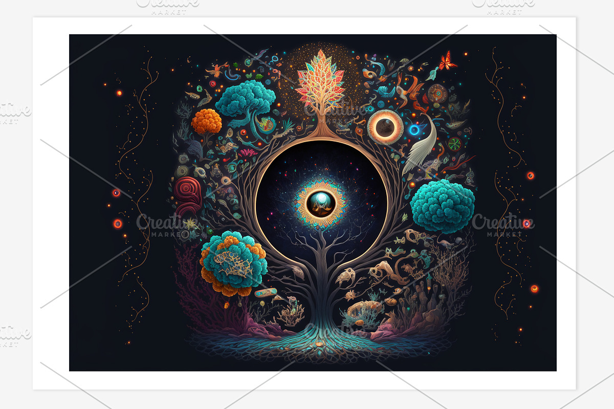 Sham Collection · Shaman Art, a Person Illustration by milatovar (Photo 16 of 18)
