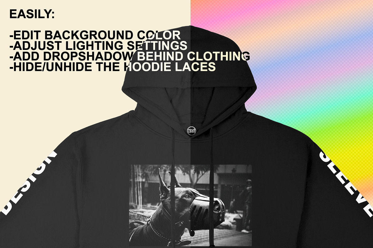Hoodie Mockup Independent SS4500, a Hoody Mockup by Infinity Mockups (Photo 4 of 6)