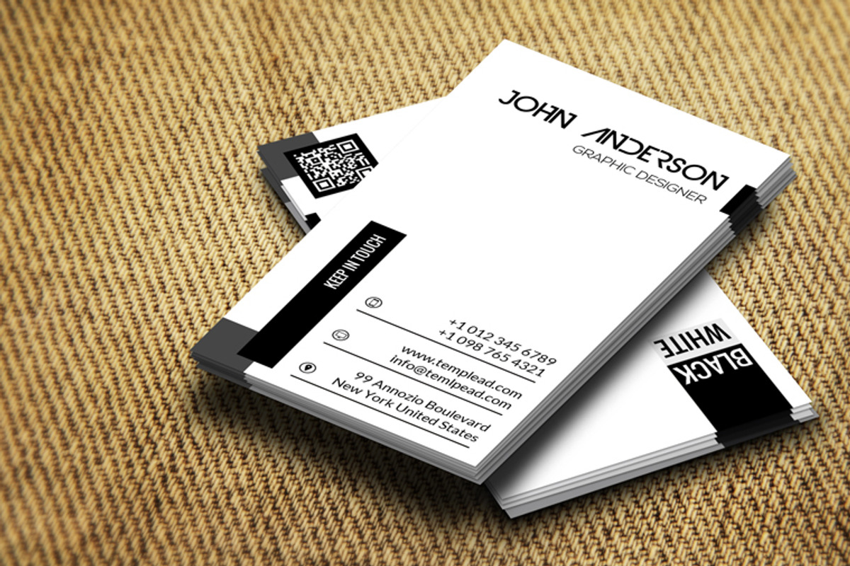 Corporate Business Card CM177, a Business Card Template by annozio (Photo 1 of 3)