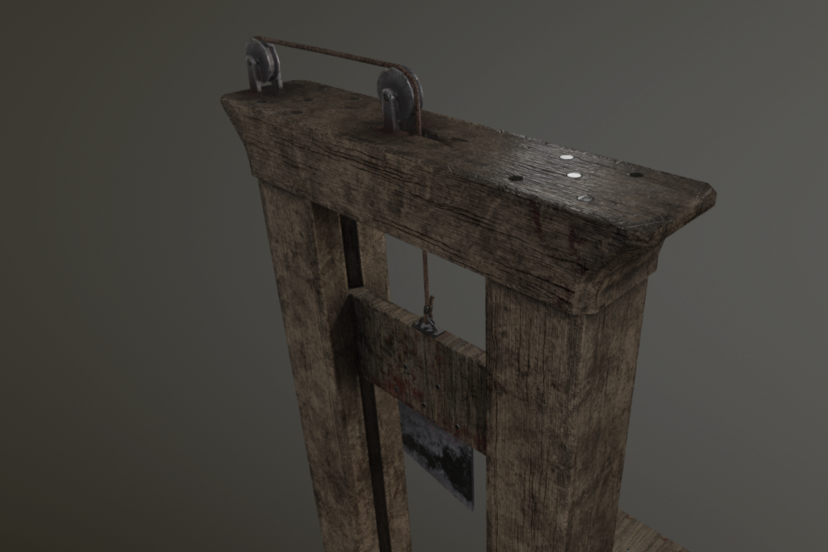 Guillotine PBR, an Environmental 3D Model by en3my71 (Photo 4 of 11)