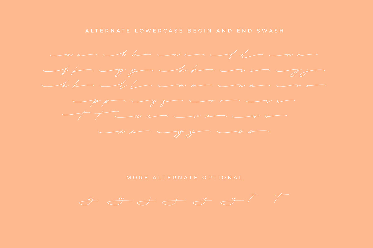 Celestia Pearl Handwritten Font, a Handwritten Font by RantautypeStudio (Photo 12 of 13)