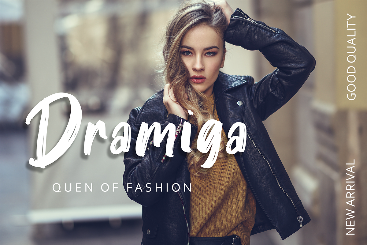 Brontus Brush Font, a Script Font by Formatika Studio (Photo 3 of 6)
