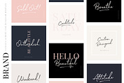 White Oleander Handwritten Font, a Script Font by Nicky Laatz (Thumbnail 5 of 16)
