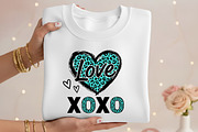 Valentine Love Xoxo Sublimation Png, a Seasonal Illustration by YA Design (Thumbnail 1 of 4)