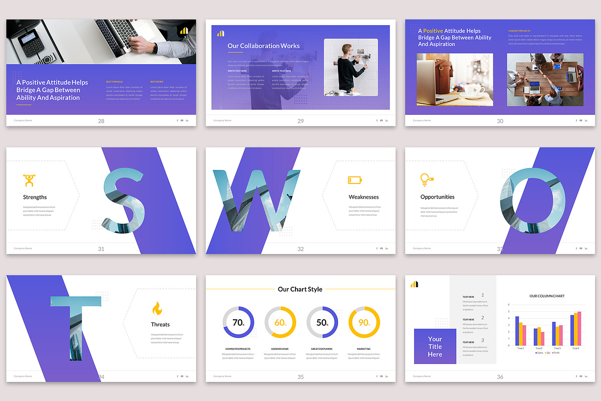 Aiposo Business GoogleSlides preview 5