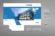 Presentation Folder Template 001, a Stationery Template by ID Vision Studio (Thumbnail 3 of 4)