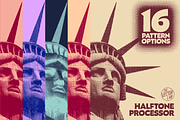 Halftone Processor, a Layer Style Add-On by TheVectorLab (Thumbnail 4 of 8)