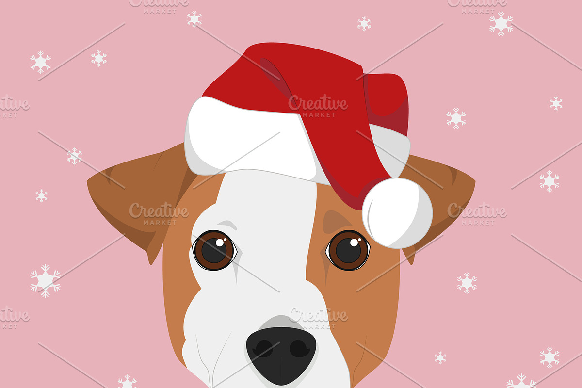 Christmas 30x Dog Breeds, an Animal Illustration by asantosg (Photo 2 of 7)