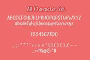 Tinsel is a handwritten font, a Handwritten Font by Brown Cupple (Thumbnail 8 of 9)